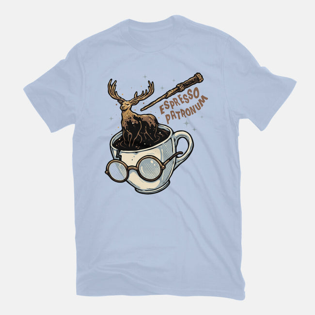 Magic Of Espresso-Womens-Fitted-Tee-glitchygorilla