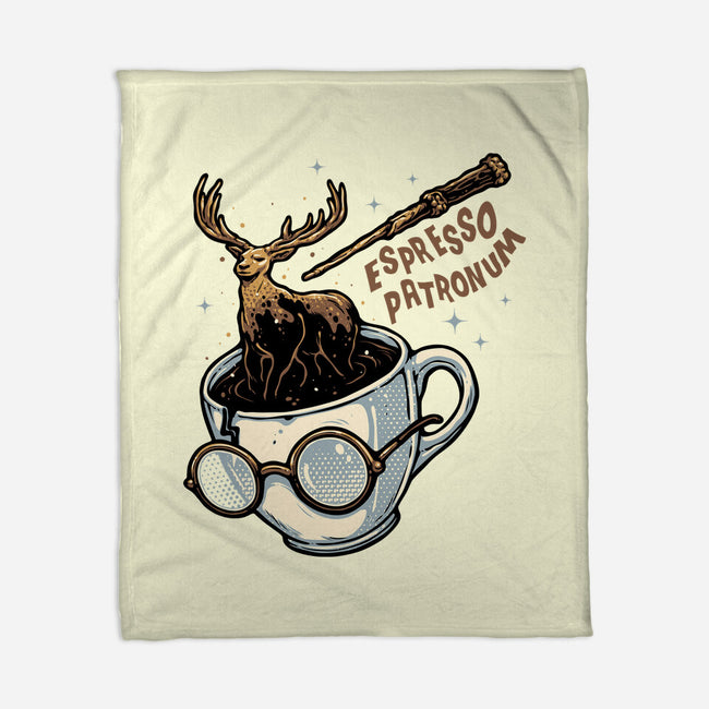 Magic Of Espresso-None-Fleece-Blanket-glitchygorilla