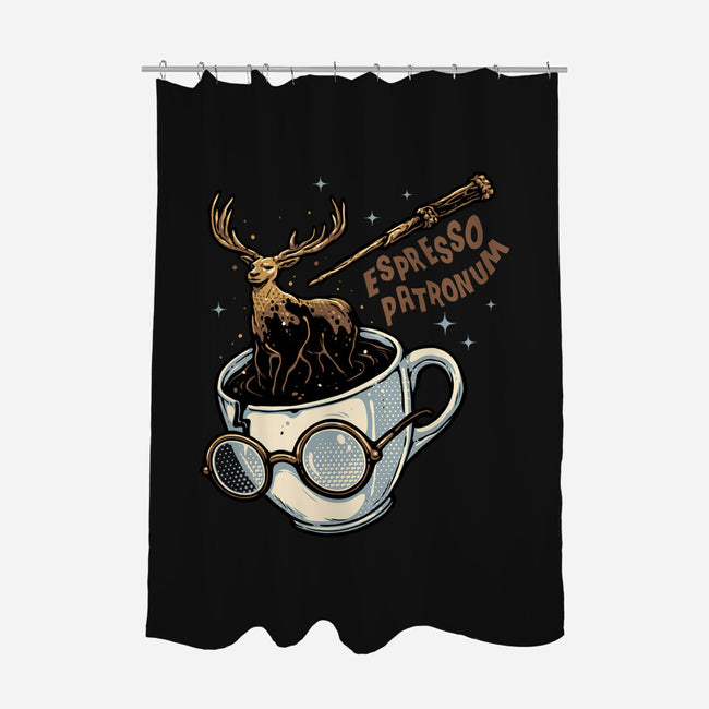 Magic Of Espresso-None-Polyester-Shower Curtain-glitchygorilla
