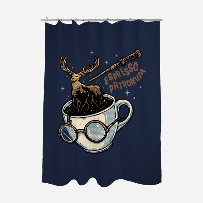 Magic Of Espresso-None-Polyester-Shower Curtain-glitchygorilla