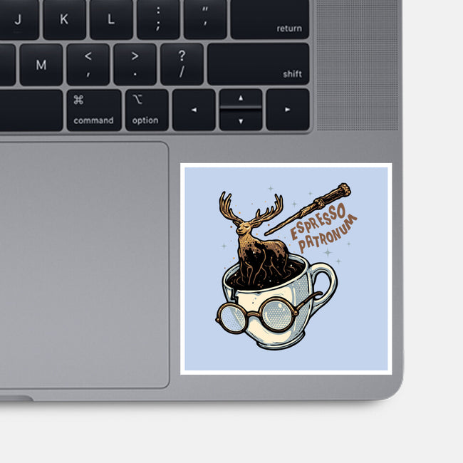 Magic Of Espresso-None-Glossy-Sticker-glitchygorilla