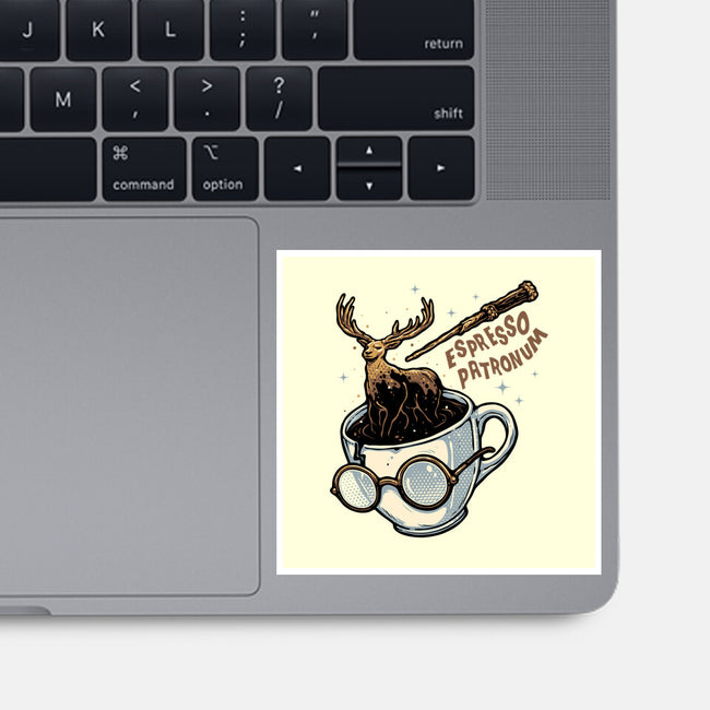 Magic Of Espresso-None-Glossy-Sticker-glitchygorilla