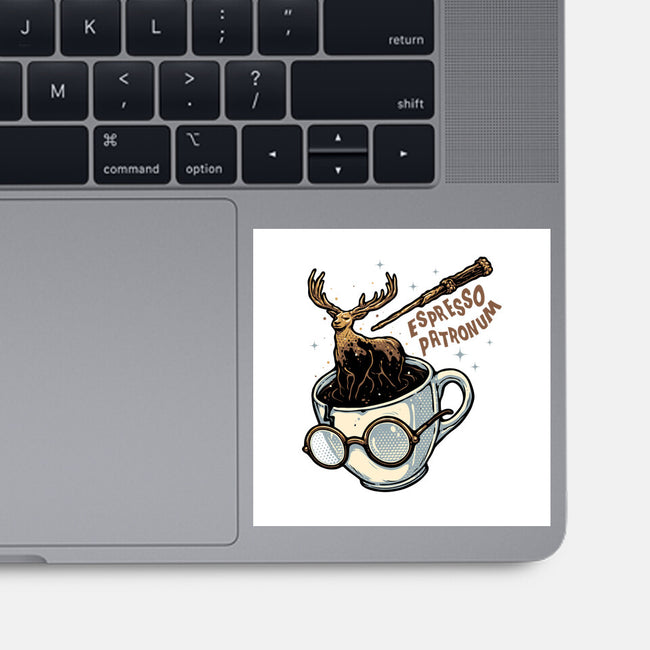 Magic Of Espresso-None-Glossy-Sticker-glitchygorilla