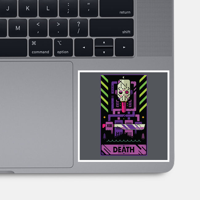 Jason The Death Guy-None-Glossy-Sticker-BadBox