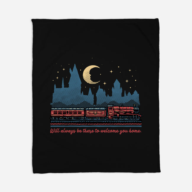 Welcome You Home-None-Fleece-Blanket-glitchygorilla