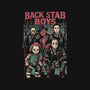 Back Stab Boys-Unisex-Baseball-Tee-eduely