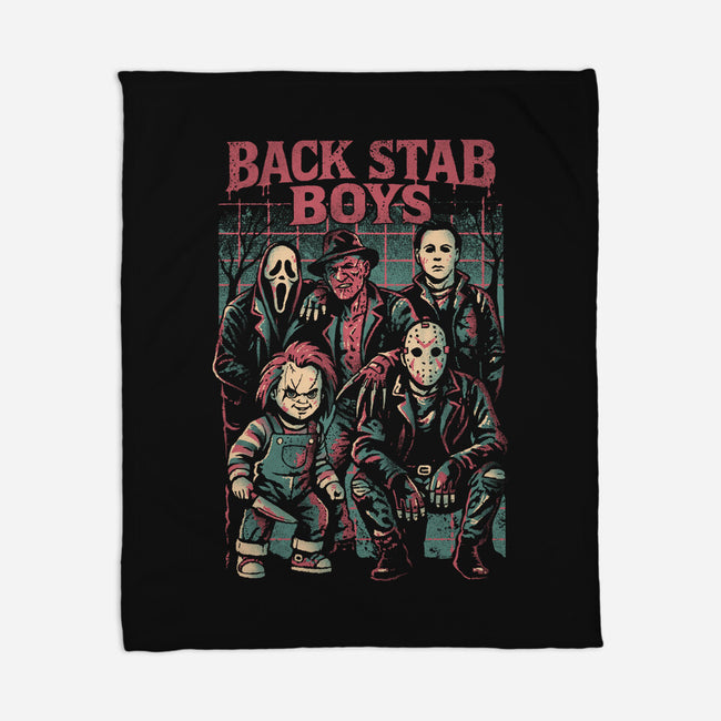 Back Stab Boys-None-Fleece-Blanket-eduely