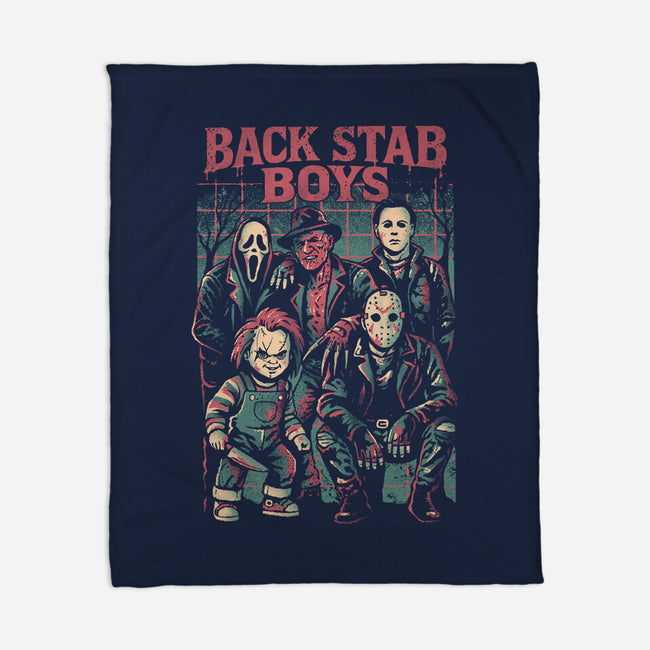 Back Stab Boys-None-Fleece-Blanket-eduely