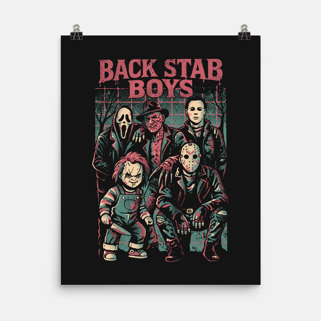 Back Stab Boys-None-Matte-Poster-eduely