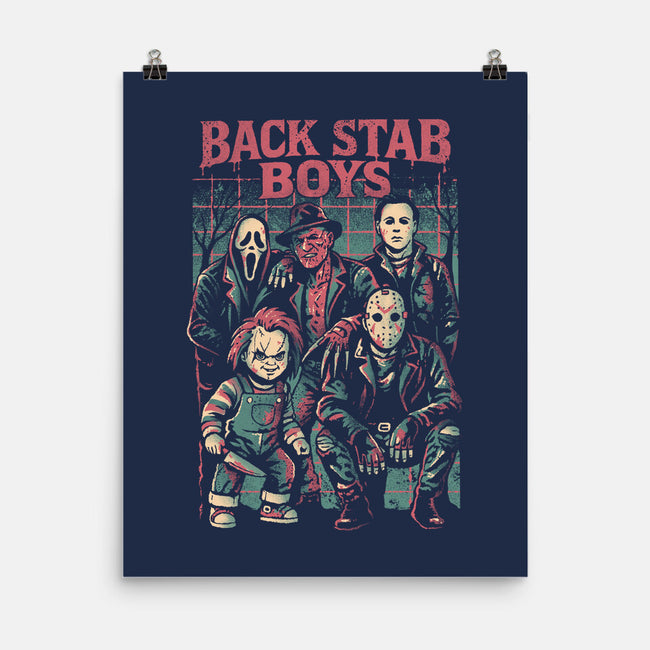 Back Stab Boys-None-Matte-Poster-eduely