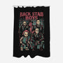 Back Stab Boys-None-Polyester-Shower Curtain-eduely