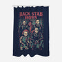Back Stab Boys-None-Polyester-Shower Curtain-eduely