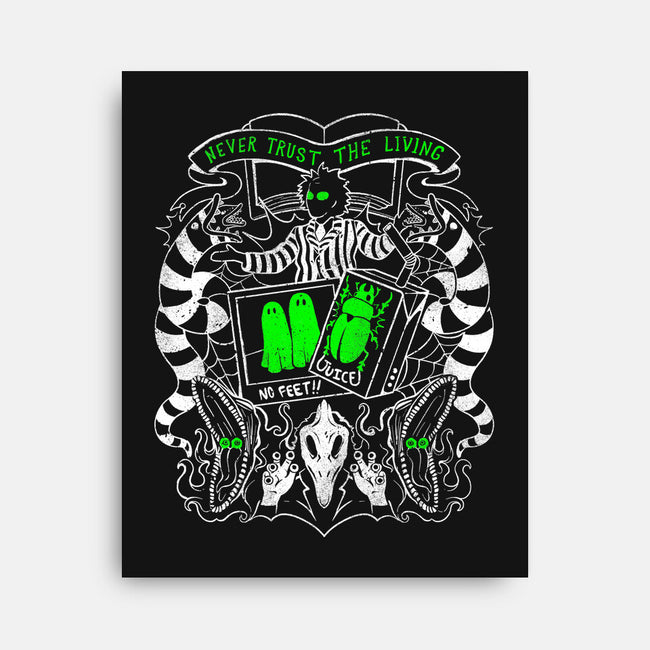 Living People Are Overrated-None-Stretched-Canvas-eduely