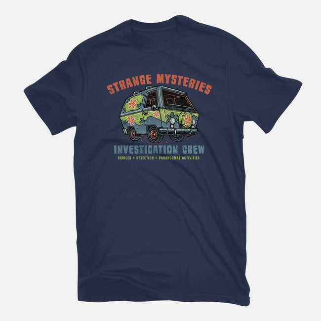 Strange Mysteries-Unisex-Basic-Tee-glitchygorilla
