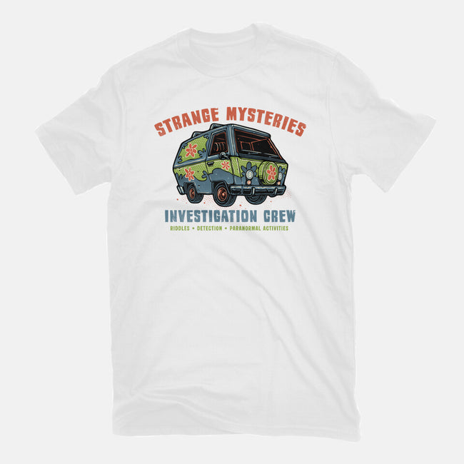 Strange Mysteries-Unisex-Basic-Tee-glitchygorilla