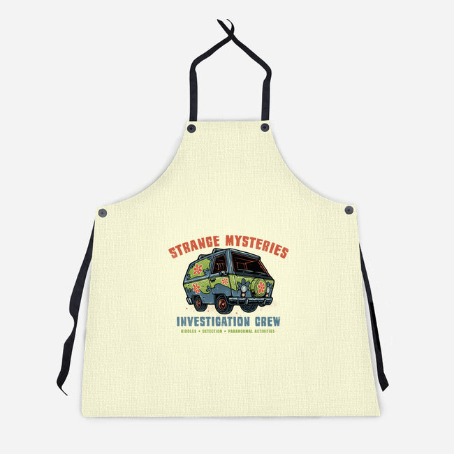Strange Mysteries-Unisex-Kitchen-Apron-glitchygorilla