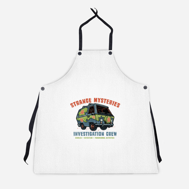 Strange Mysteries-Unisex-Kitchen-Apron-glitchygorilla