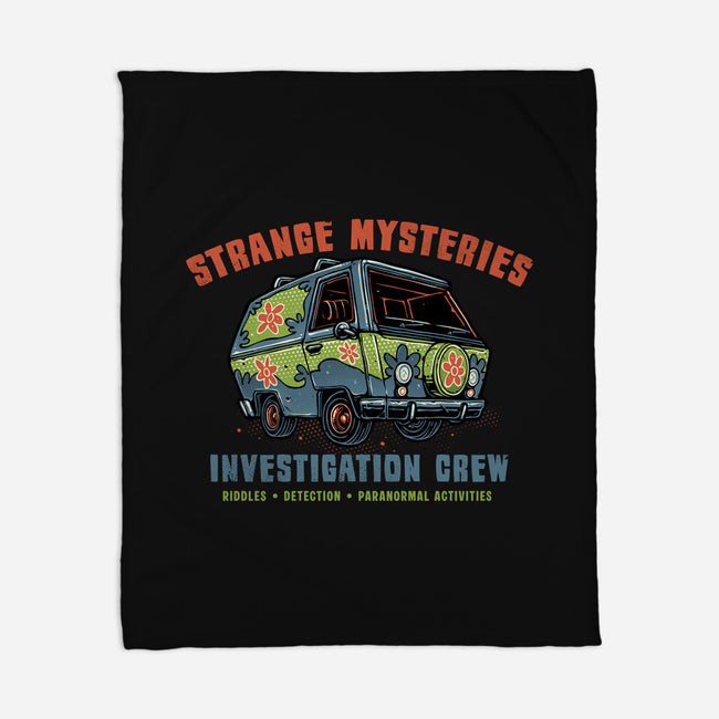 Strange Mysteries-None-Fleece-Blanket-glitchygorilla