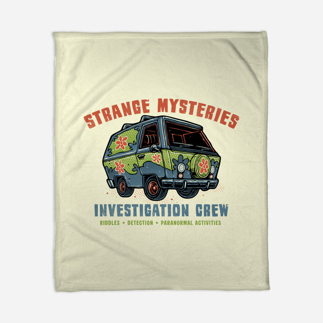 Strange Mysteries-None-Fleece-Blanket-glitchygorilla