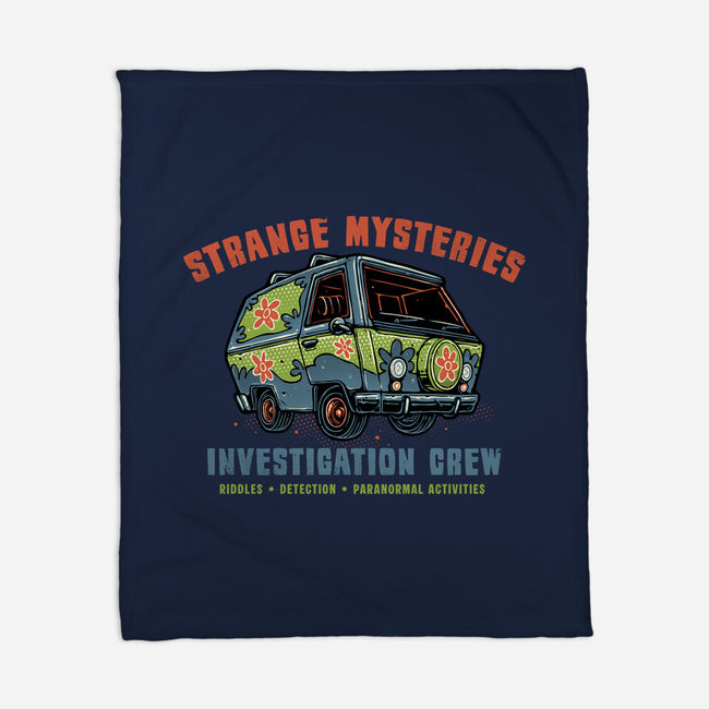 Strange Mysteries-None-Fleece-Blanket-glitchygorilla