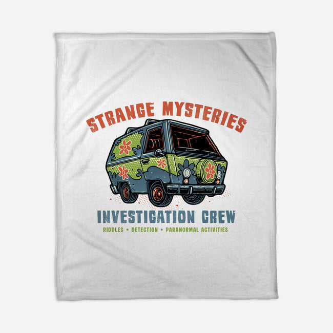 Strange Mysteries-None-Fleece-Blanket-glitchygorilla