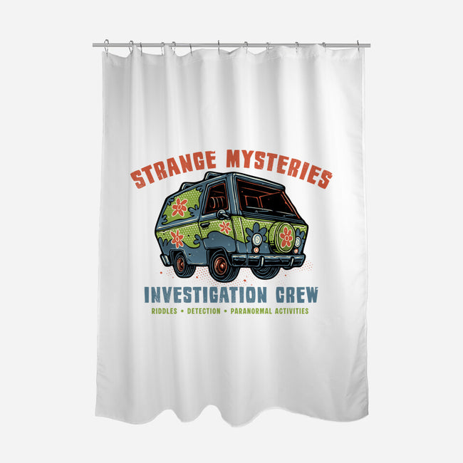 Strange Mysteries-None-Polyester-Shower Curtain-glitchygorilla