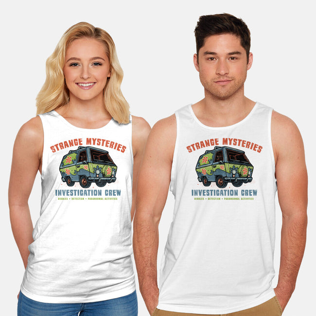 Strange Mysteries-Unisex-Basic-Tank-glitchygorilla