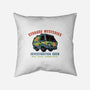 Strange Mysteries-None-Removable Cover w Insert-Throw Pillow-glitchygorilla