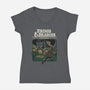 Vikings And Dragons-Womens-V-Neck-Tee-Betmac