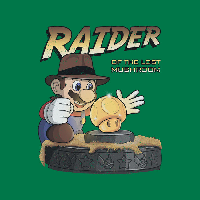 Raider Of The Lost Mushroom-Womens-Fitted-Tee-NMdesign