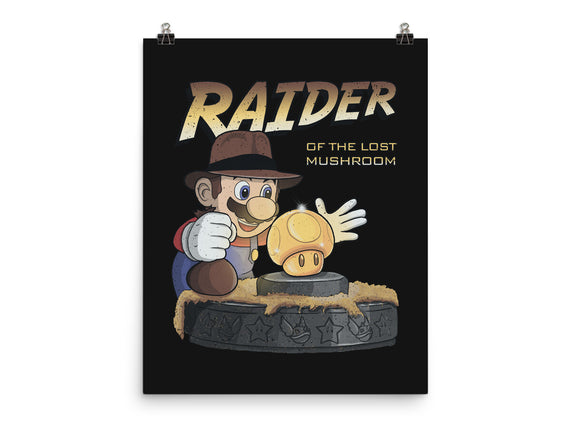 Raider Of The Lost Mushroom