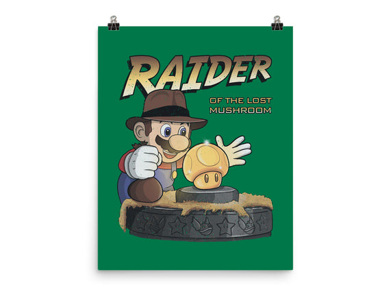 Raider Of The Lost Mushroom