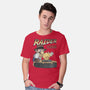 Raider Of The Lost Mushroom-Mens-Basic-Tee-NMdesign