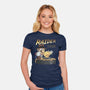 Raider Of The Lost Mushroom-Womens-Fitted-Tee-NMdesign