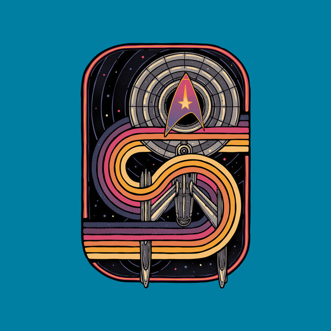 Retro Voyage-Mens-Heavyweight-Tee-glitchygorilla