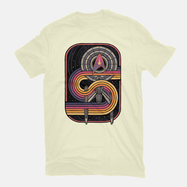 Retro Voyage-Mens-Basic-Tee-glitchygorilla
