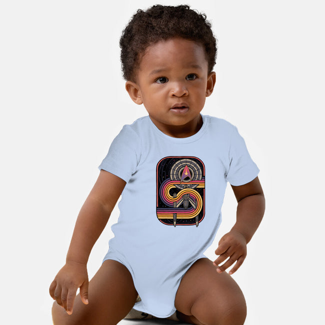 Retro Voyage-Baby-Basic-Onesie-glitchygorilla