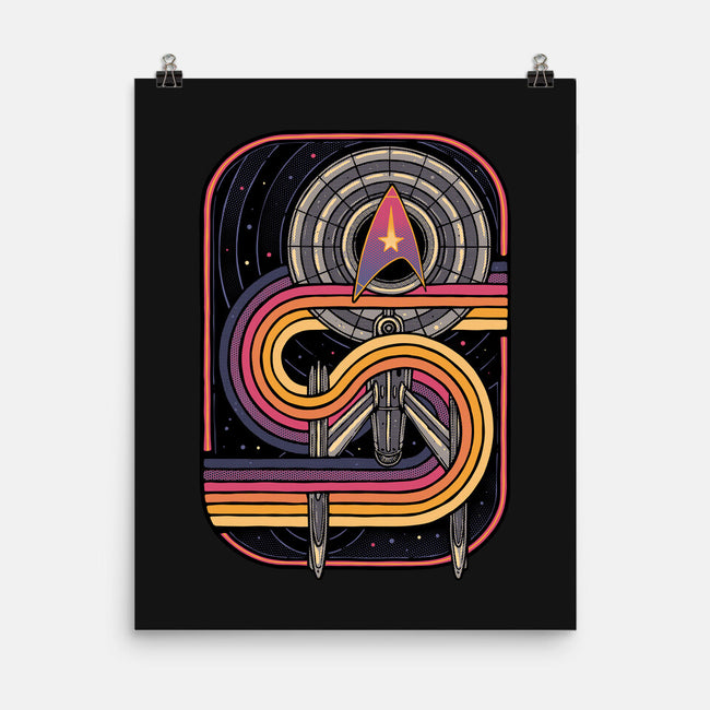 Retro Voyage-None-Matte-Poster-glitchygorilla