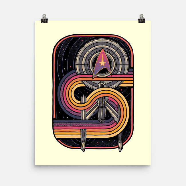 Retro Voyage-None-Matte-Poster-glitchygorilla