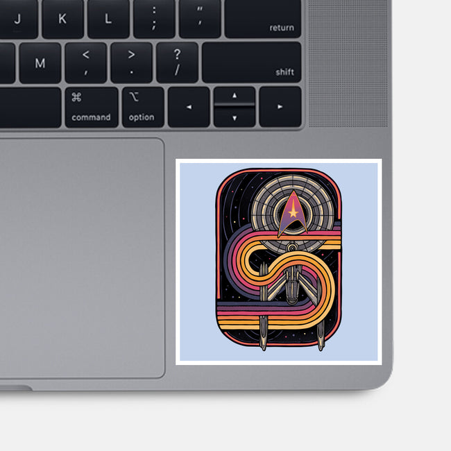 Retro Voyage-None-Glossy-Sticker-glitchygorilla