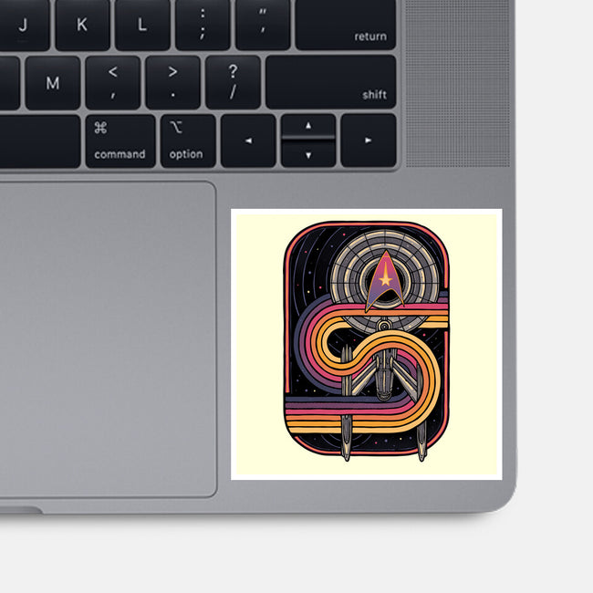 Retro Voyage-None-Glossy-Sticker-glitchygorilla