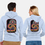Retro Voyage-Unisex-Zip-Up-Sweatshirt-glitchygorilla