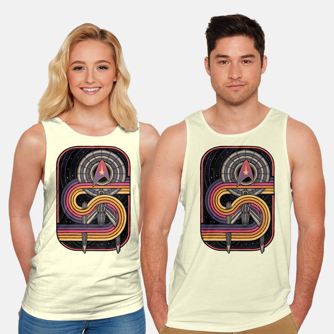 Retro Voyage-Unisex-Basic-Tank-glitchygorilla