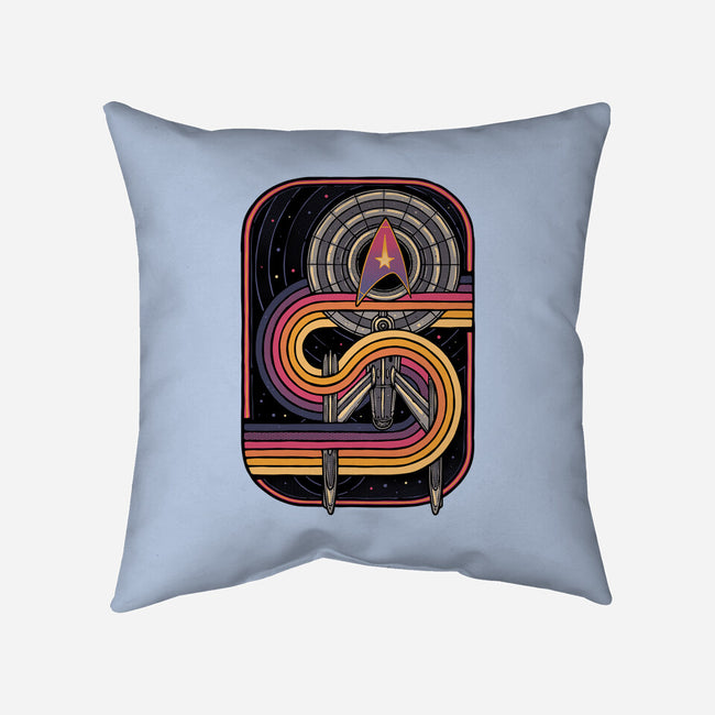 Retro Voyage-None-Removable Cover w Insert-Throw Pillow-glitchygorilla