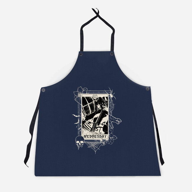 Wednesday Tarot-Unisex-Kitchen-Apron-fanfabio