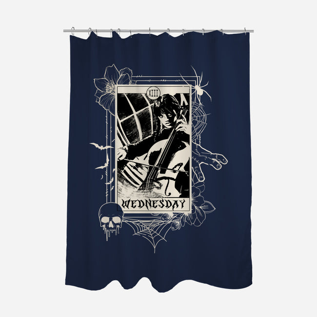 Wednesday Tarot-None-Polyester-Shower Curtain-fanfabio