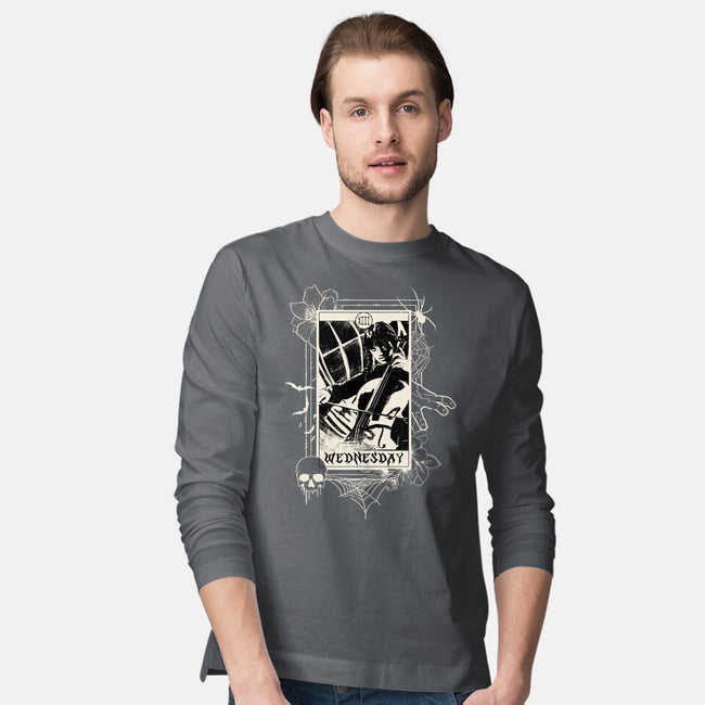 Wednesday Tarot-Mens-Long Sleeved-Tee-fanfabio