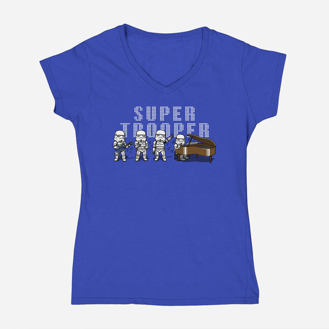 Supertrooper-Womens-V-Neck-Tee-Boggs Nicolas