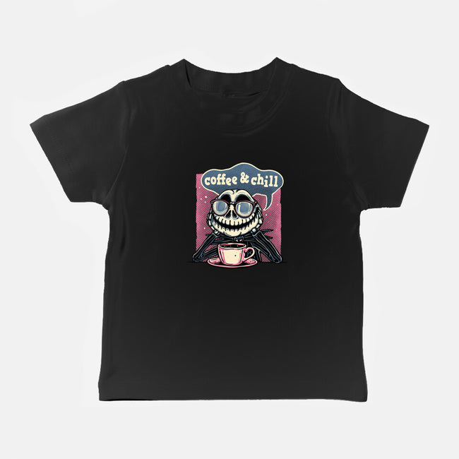 Coffee And Chill Day-Baby-Basic-Tee-glitchygorilla