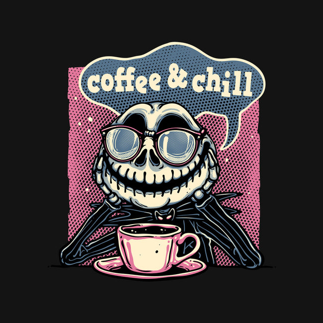 Coffee And Chill Day-None-Fleece-Blanket-glitchygorilla